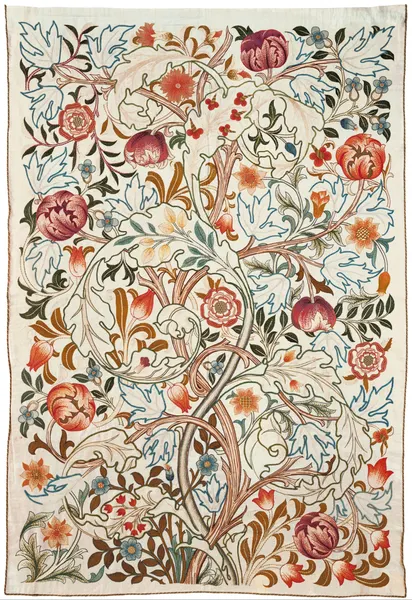 Acanthus, William Morris (1875) als tuinposter