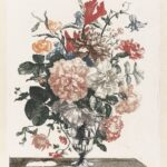 Bloemen in glazen vazen