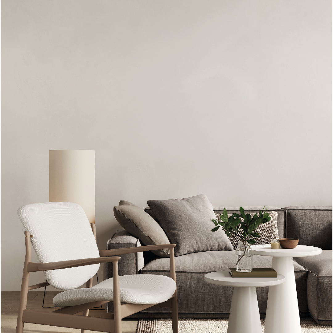 Pauwwauw in woonkamer