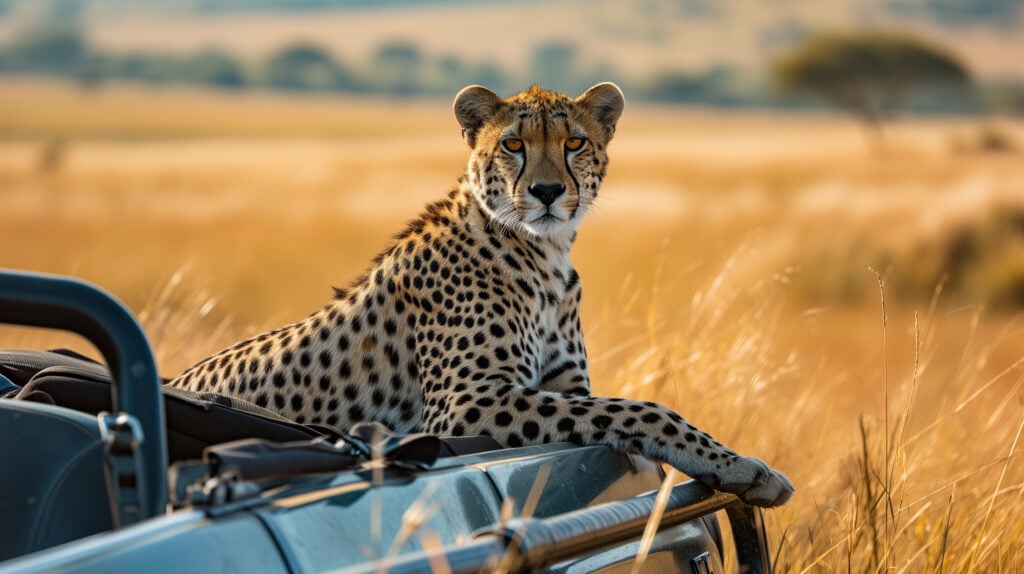 Cheeetaaah Fotobehang