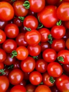 Tomato party Muurcirkel