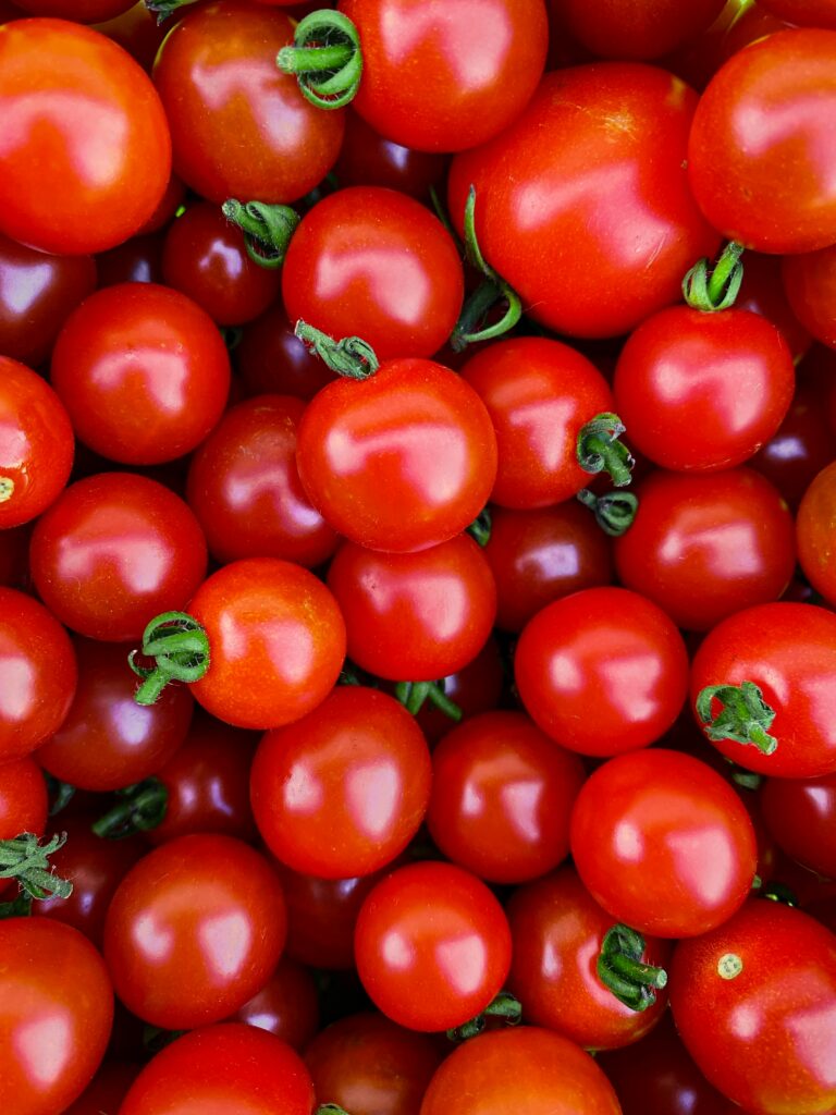 Tomato party Muurcirkel