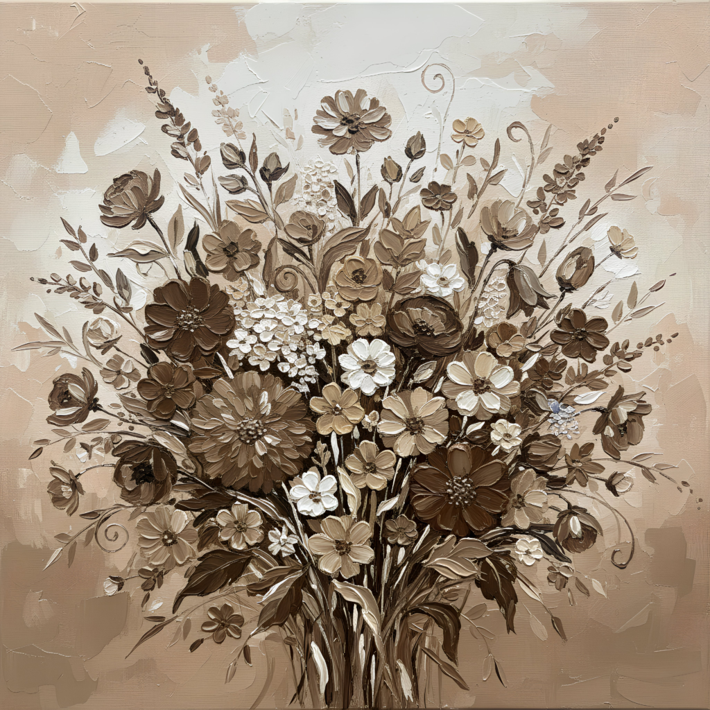 Bloemenbos Tuinposter