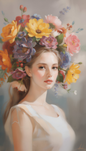 Bloomhair Muurcirkel