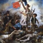 De Vrijheid leidt het Volk — Delacroix