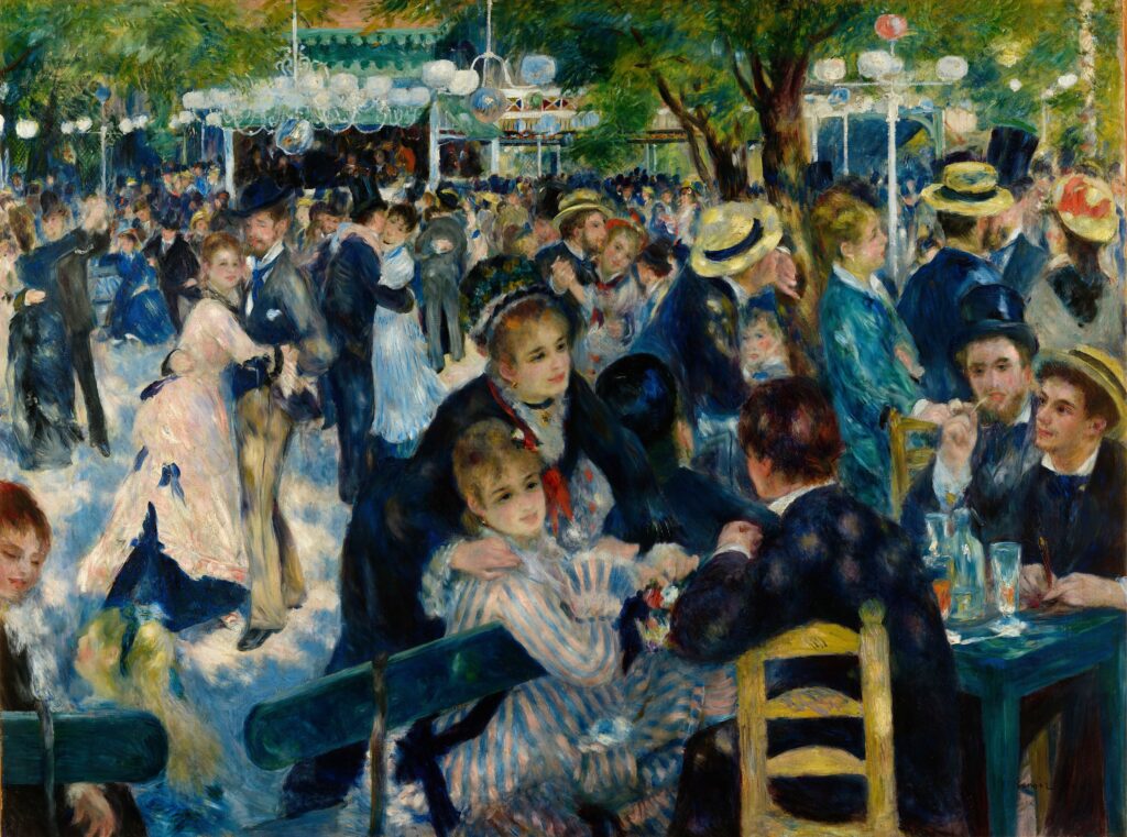 Bal du Moulin de la Galette - Pierre-Auguste Renoir Akoestisch Paneel