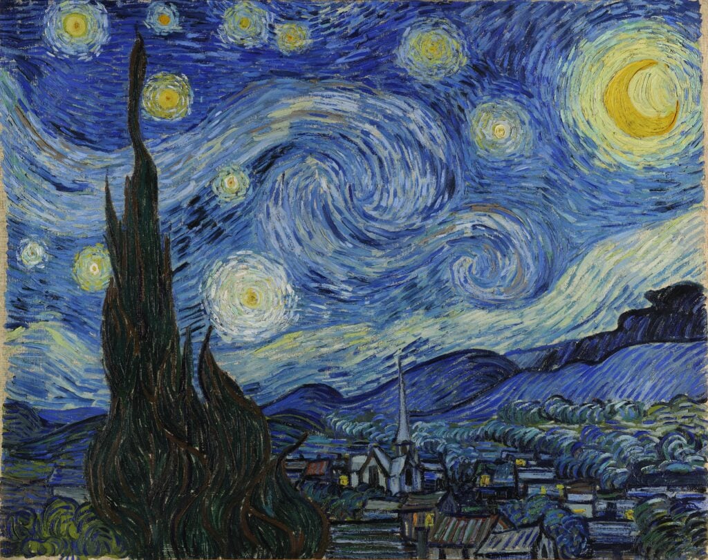 Sterrennacht Fotobehang