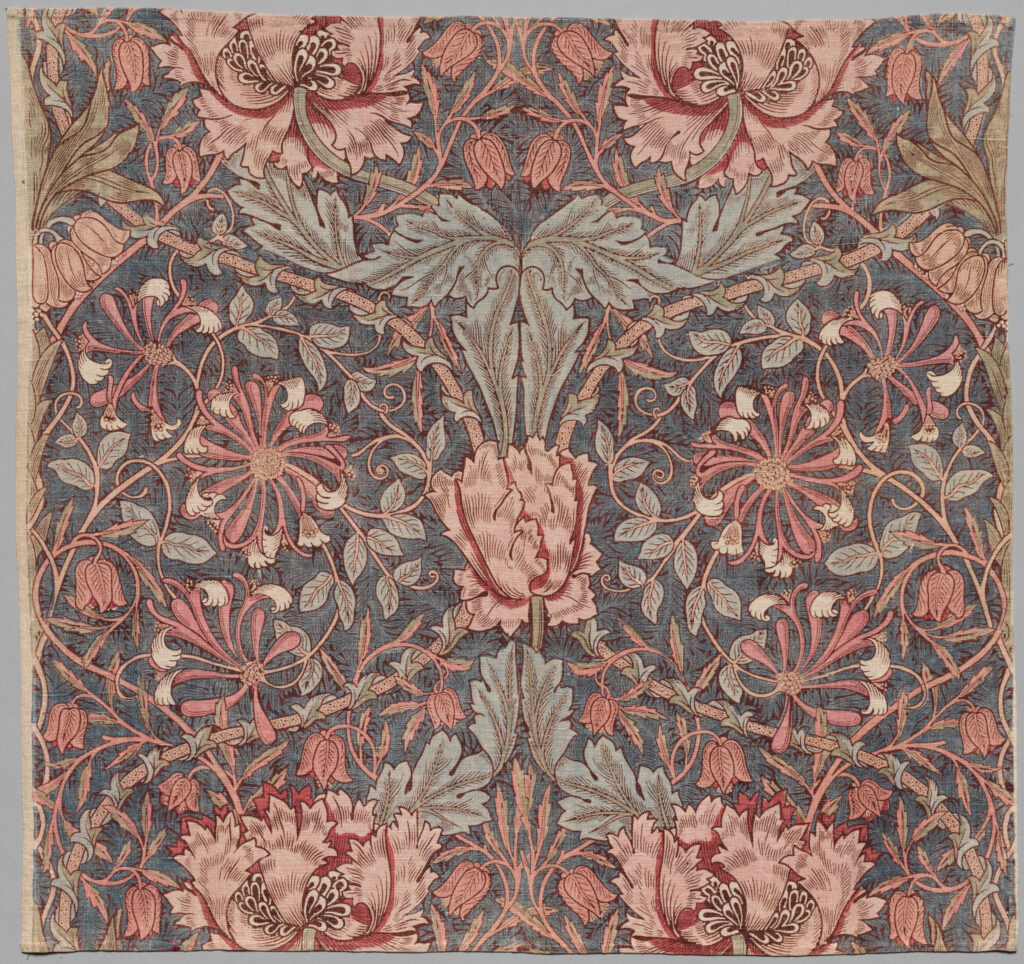 Honeysuckle — William Morris (1876) Fotobehang