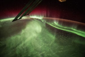 Aurora Australis vanuit ISS