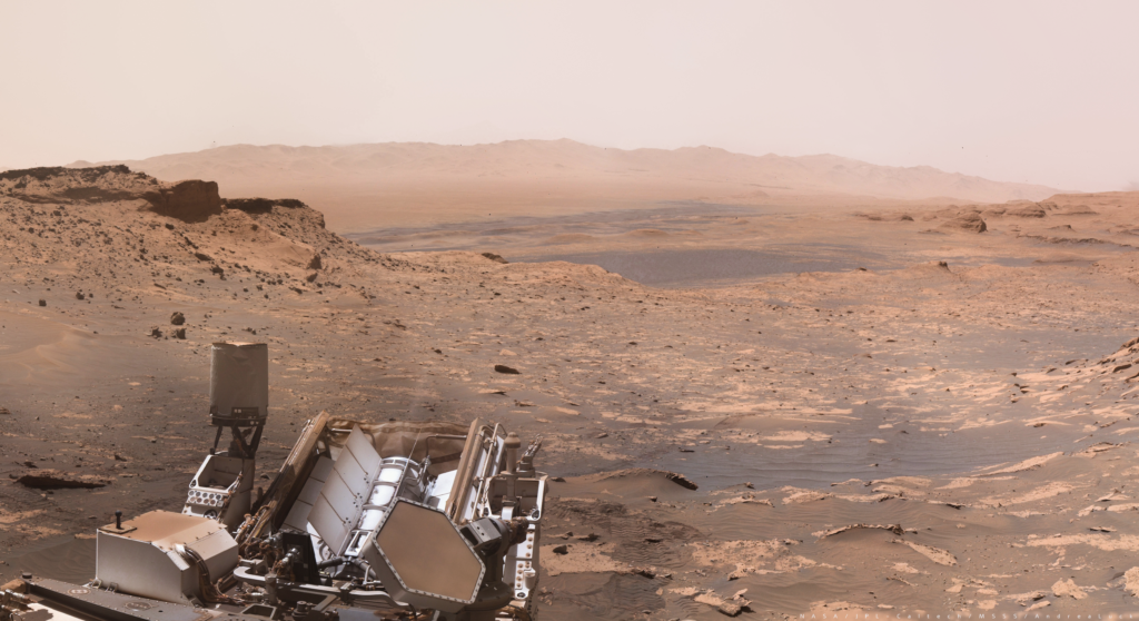 Mars-panorama — Curiosity Akoestisch Paneel