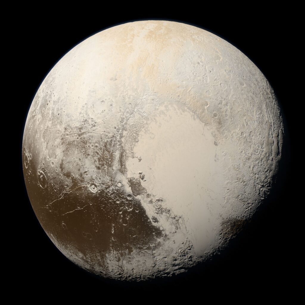 Pluto in true color — New Horizons Akoestisch Paneel