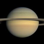 Saturnus bij equinox — Cassini