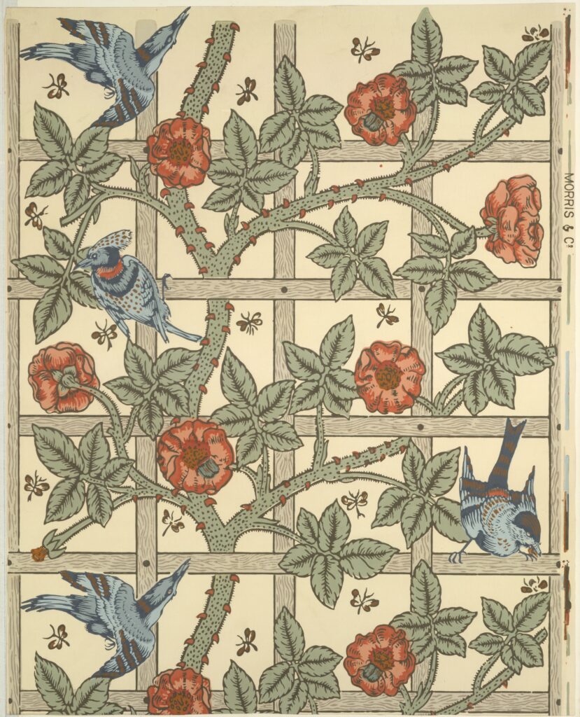 Trellis — William Morris (1862) Akoestisch Paneel