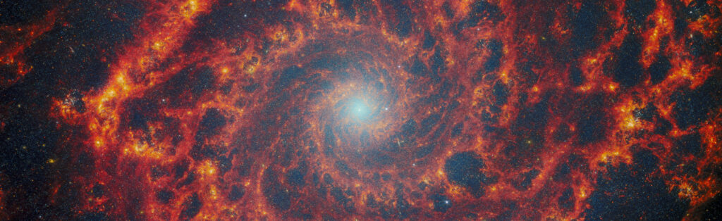 Phantom Galaxy M74 — JWST Fotobehang