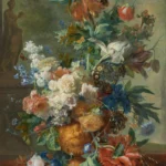 Stilleven met bloemen — Van Huysum