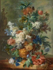 Stilleven met bloemen — Van Huysum
